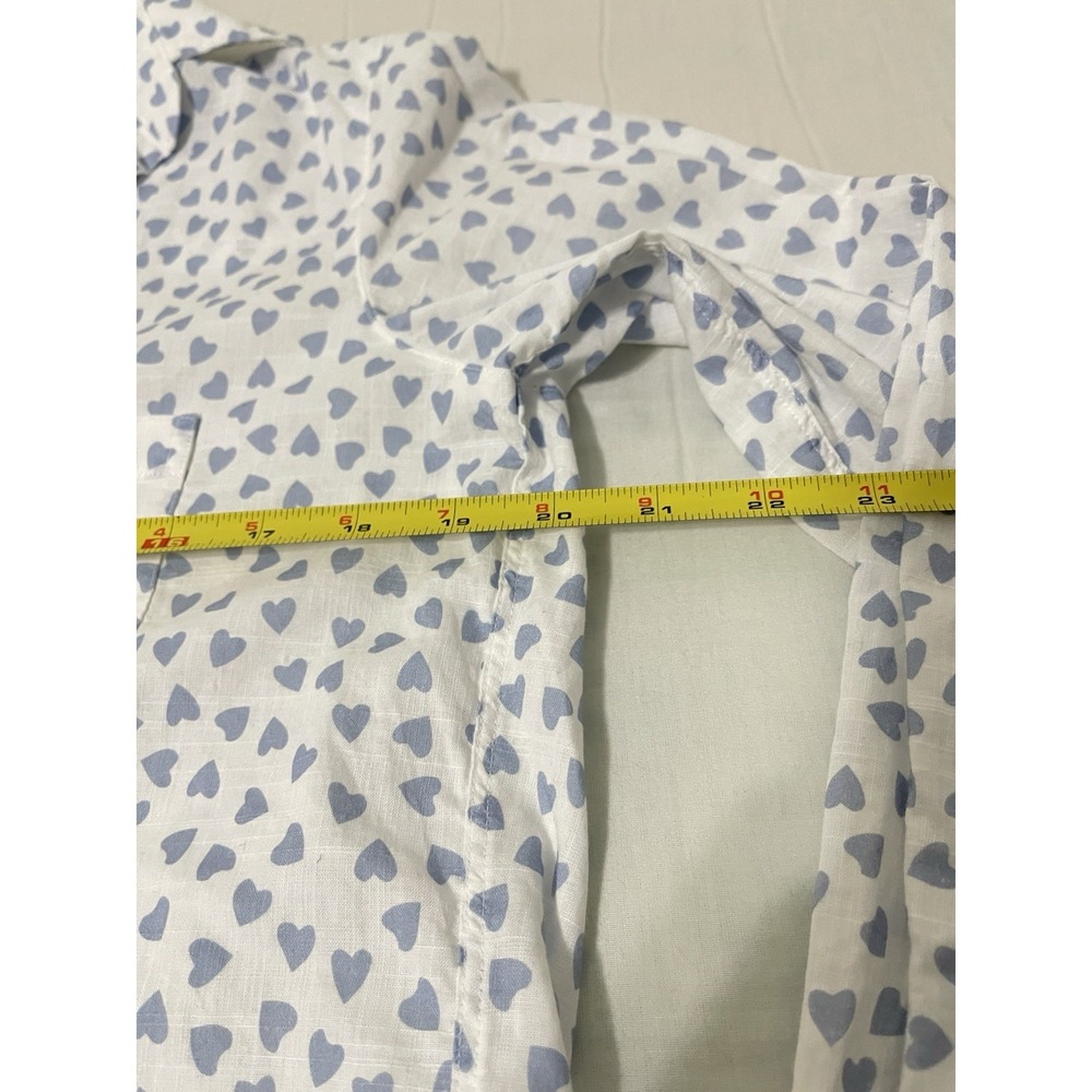 Grayson by Frank & Eileen Hero Shirt size Small (2) Lightweight Woven Hearts - Picture 6 of 7